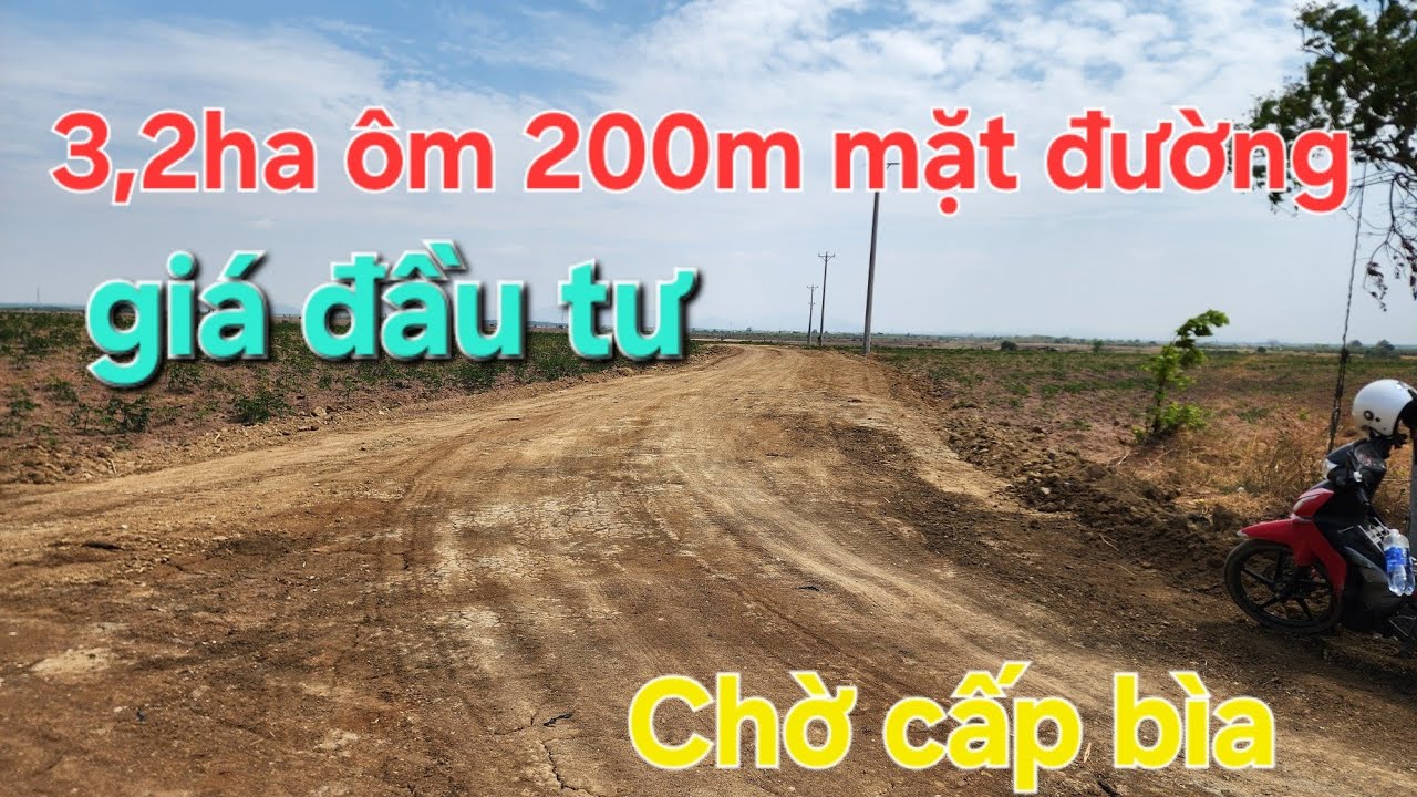 3,2ha ôm 200m mặt đường. Chờ cấp bìa tập chung. ACE quan tâm alô cho em 