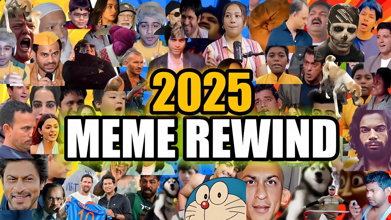 Indian Meme Rewind 2025 &ndash; Best Viral Memes of the Year | Funny Meme Compilation #IndianMemeRewind