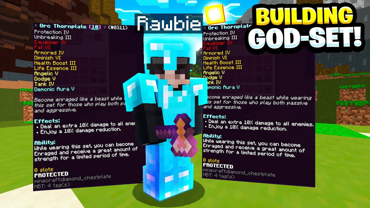 BUILDING THE *CRAZIEST* GOD-SET ON THE SERVER... | Minecraft Factions | Minecadia Pirate [5]