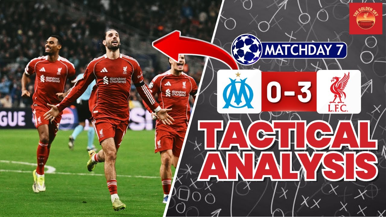 The Diamond Is Back! Marseille 0-3 Liverpool - Tactical Analysis & Breakdown | The Golden Sky