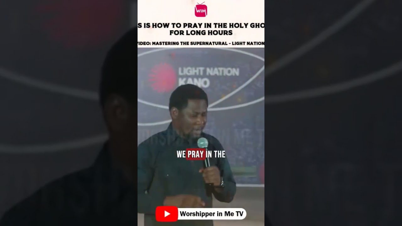 This Is How To Pray In The Holy Ghost For Long Hours - Apostle Femi Lazarus