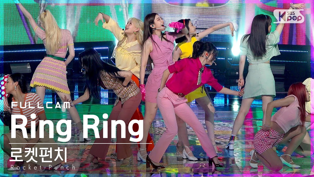 [안방1열 직캠4K] 로켓펀치 'Ring Ring' 풀캠 (Rocket Punch Full Cam)│@SBS Inkigayo_2021.06.06.