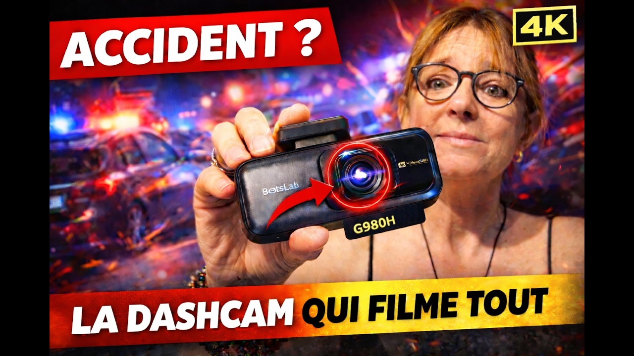 232 - BOTSLAB G980H  : la dashcam 4K qui filme tout ?