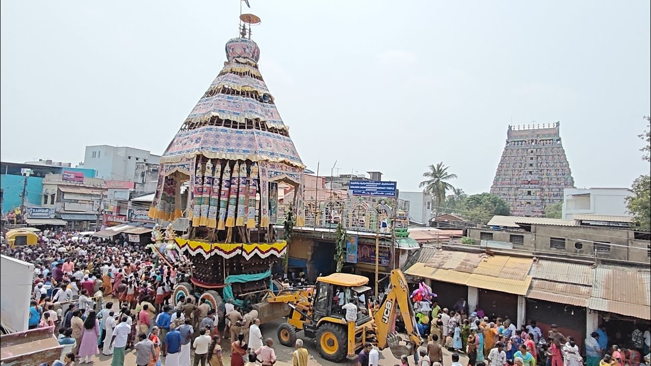 #கும்பேஸ்வரர் கோவிலில் தேரோட்டம்News 25 Tamilnadu is live