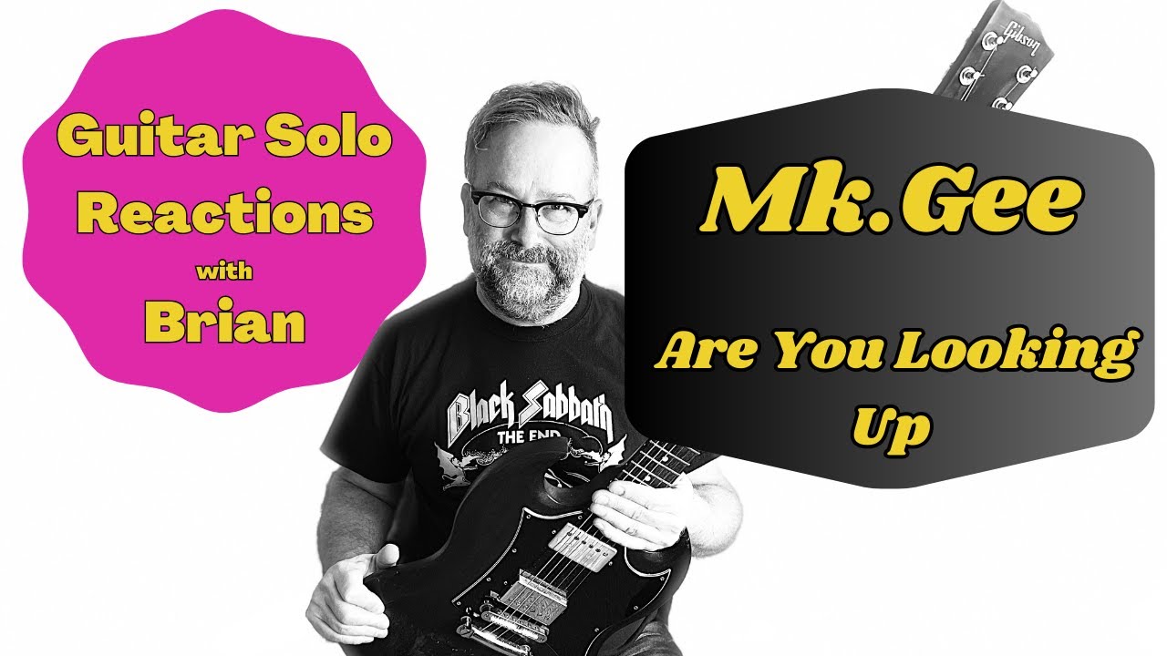 GUITAR SOLO REACTIONS ~ Mk. gee ~ Are You Looking Up (live)