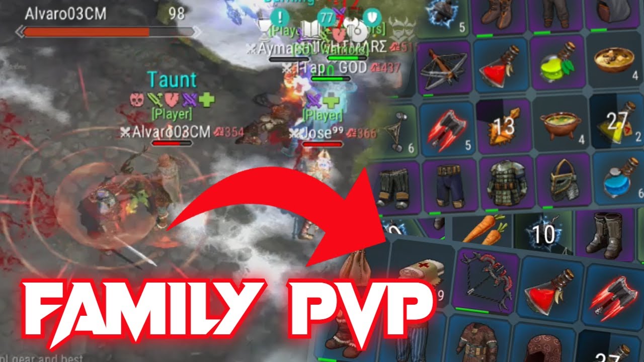 Frostborn | EPIC FAMILY PVP IN EU WEST!