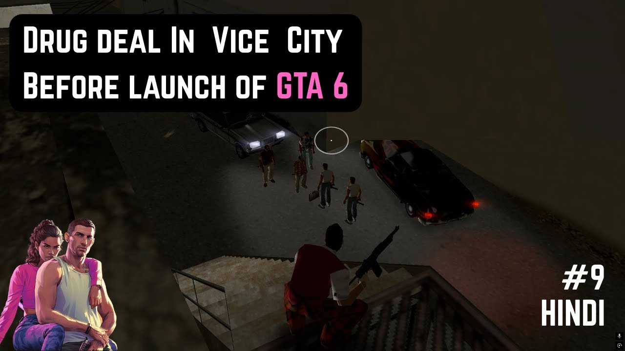 Before GTA 6 | Protecting D*ug deal in Vice City  part 9 | HINDI