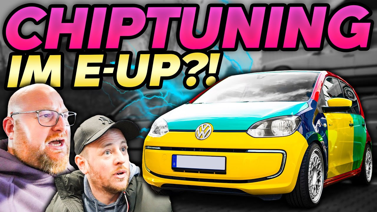 LEISTUNGSSTEIGERUNG im ELEKTRO Auto? - VW E UP! - SPARSAM und SCHNELL? 🌍