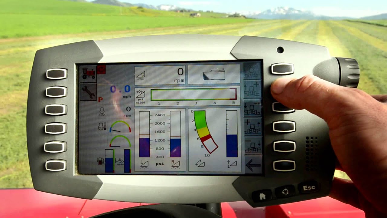 Hesston by Massey Ferguson WR Series Windrowers - Monitor