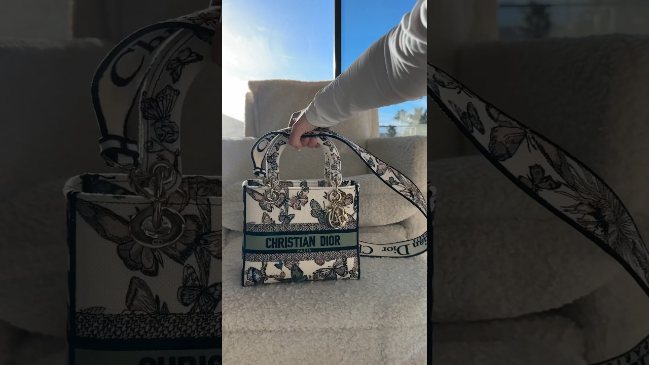 If I were a bag, I&rsquo;d be her. #unboxing #dior #christiandior #girlythings #shorts