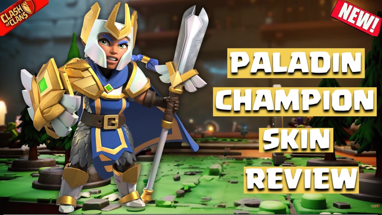 *New* Paladin Champion Skin Review |  September, 2024 | Clash of Clans | Clashflict