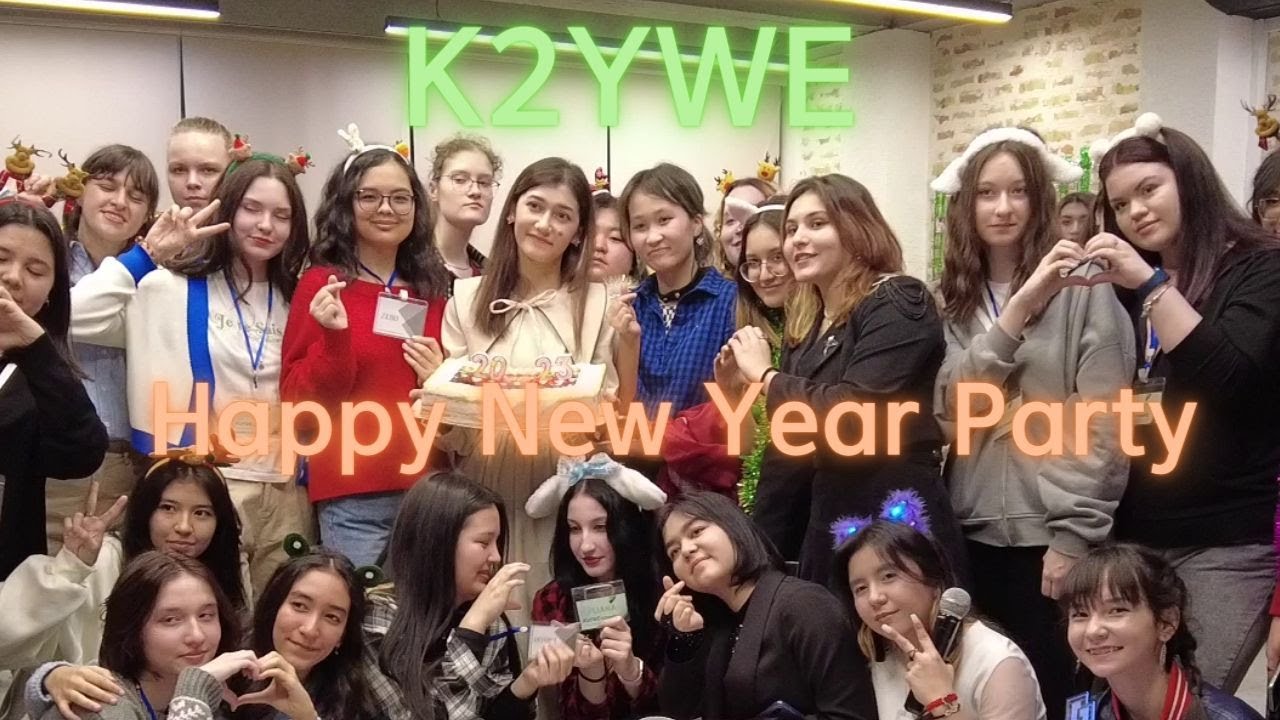 K-POP Party - Random Dance-Happy new year with BLANK2Y & K2YWE part2 우즈벡 키위 신년파티 2부