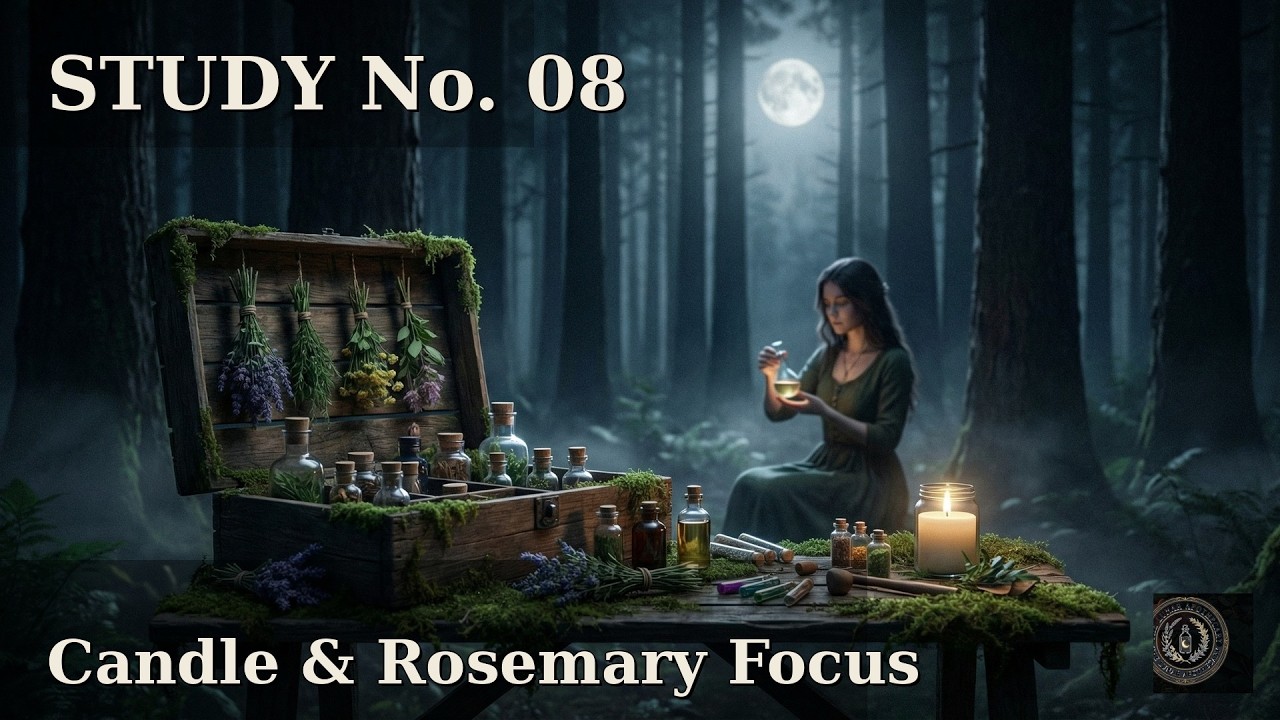 Study No. 08 Candle & Rosemary Focus