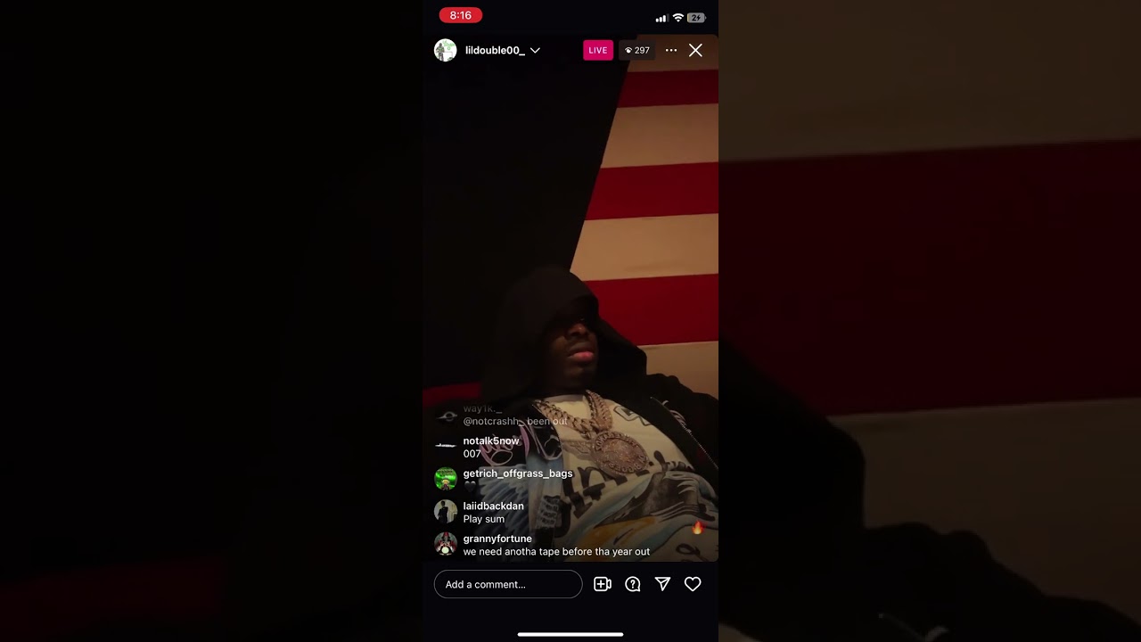 Lil Double Goes Live On Ig As Previews Diss Track To Mac Critter