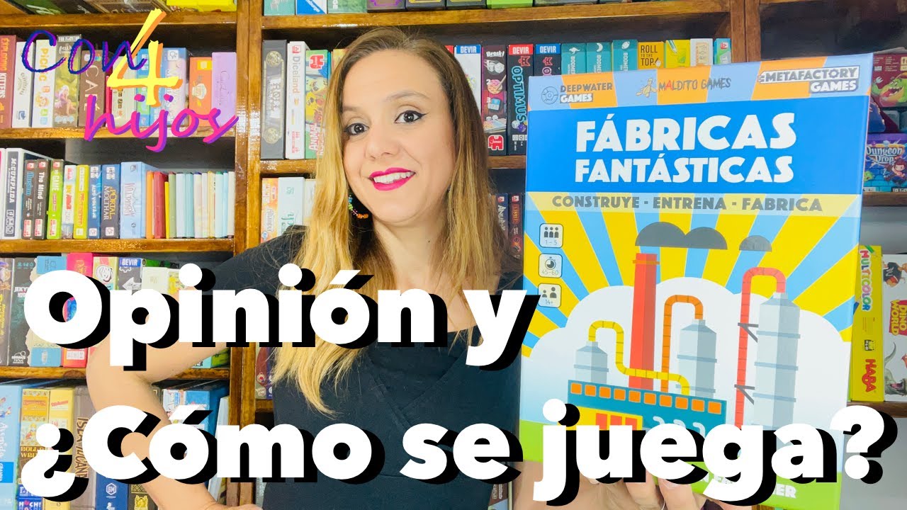 Fabricas Fantásticas (Maldito Games) Opinión y ¿Cómo se juega? [Colocación de trabajadores / Dados]