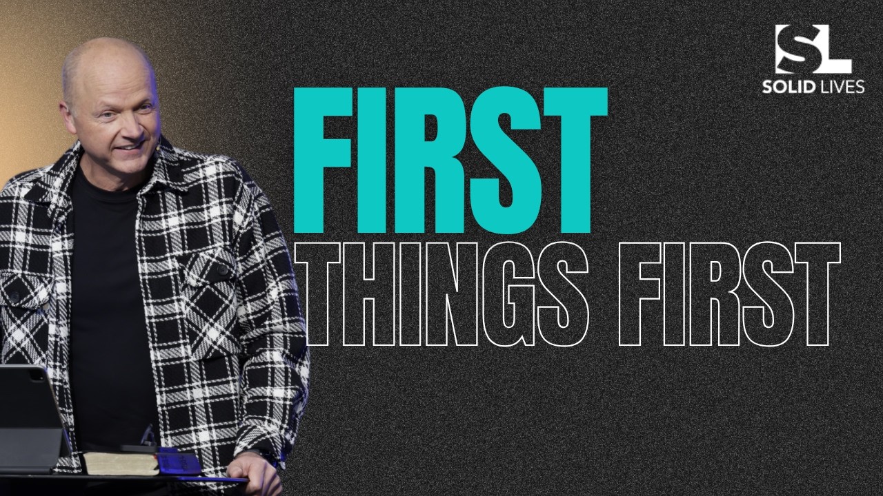 First Things First | Jerry Dirmann