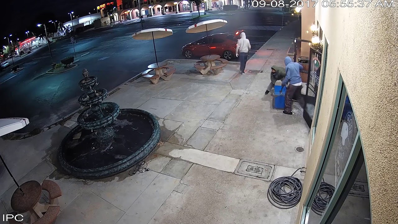 Request for Public Assistance - Pizza Place burglary