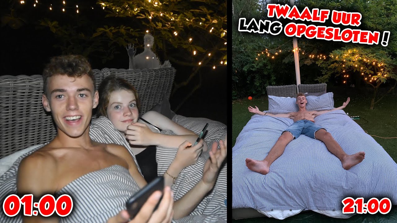 OVERNIGHT CHALLENGE BUITEN SLAPEN!