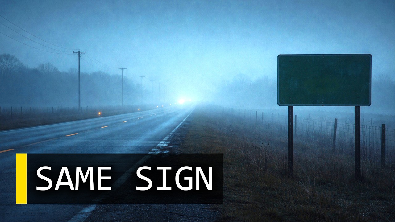 The Road Sign That Changed Distance Every Morning | Calm Male Narration