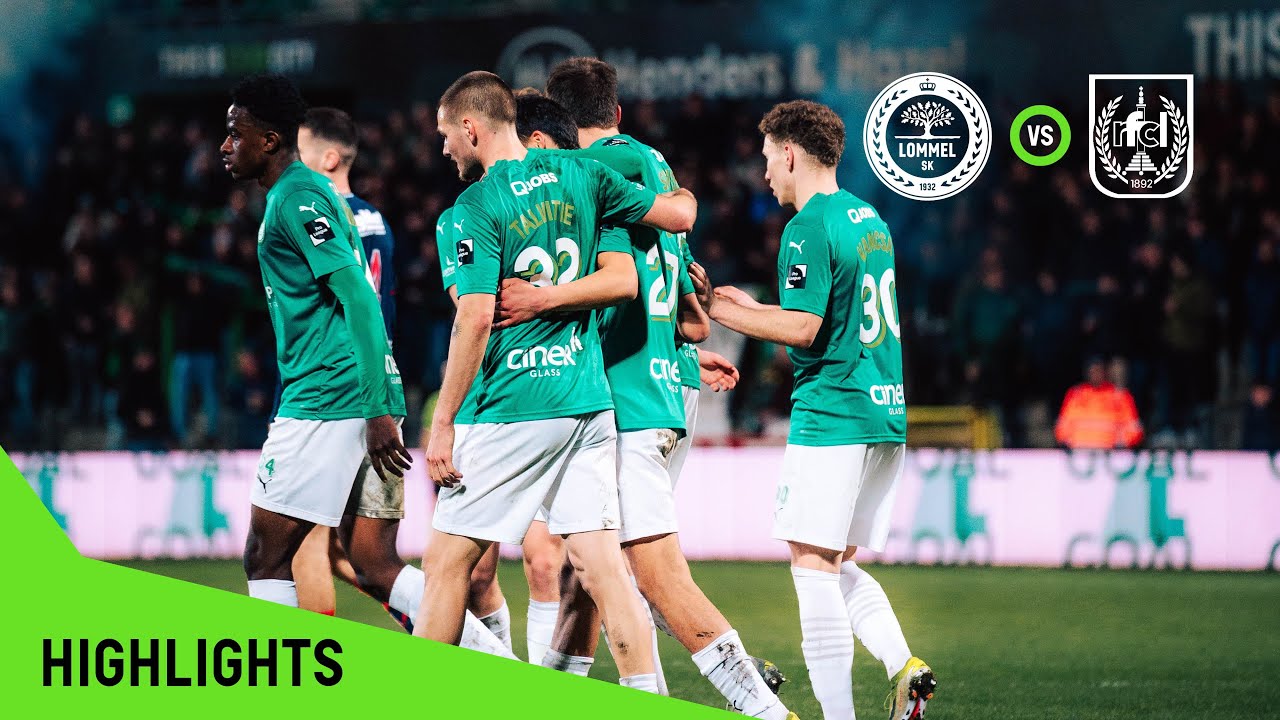 Samenvatting Lommel SK vs  RFC Liège (4-1)