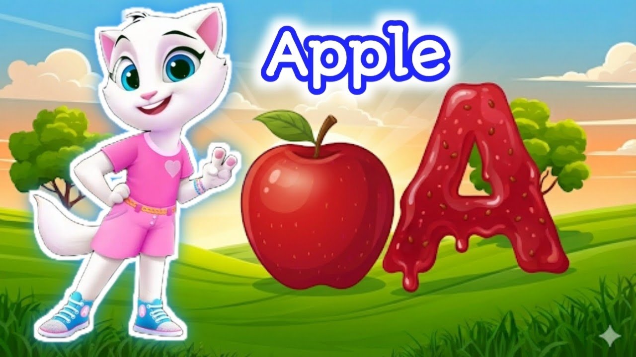 A for apple B for ball C for Car 🍎 kids video || A for apple z for Zebra Tak #kids