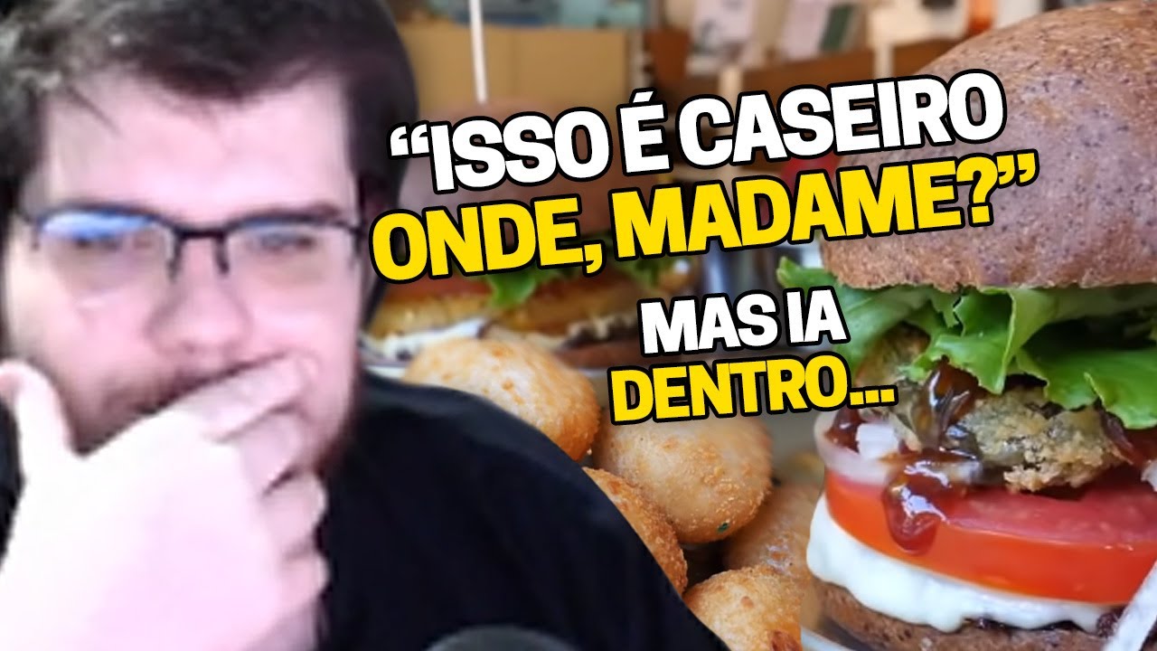 CASIMIRO REAGE AO PREPARO DE UM HAMBÚRGUER CASEIRO QUE NÃO É TÃO CASEIRO ASSIM | Cortes do Casimito