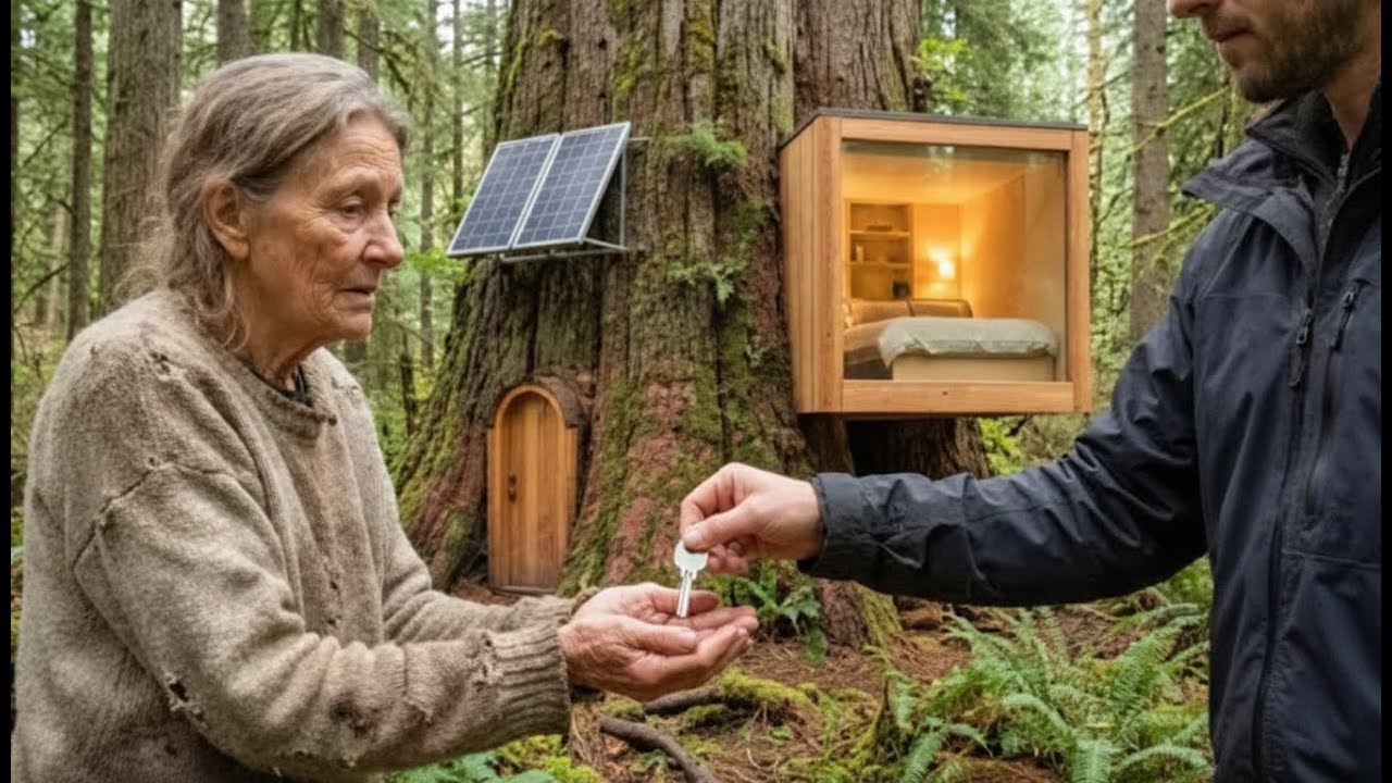 Building a House in the Forest (ASMR) – This Man Saved an Old Woman’s Life by Building a Modern Home