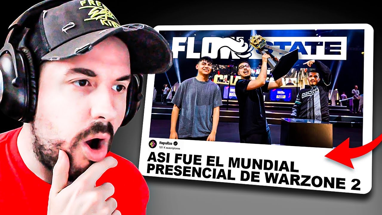 ASÍ GANÓ EL MUNDIAL PRESENCIAL EL MEJOR EQUIPO DEL MUNDO DE WARZONE 2 (Reacción)