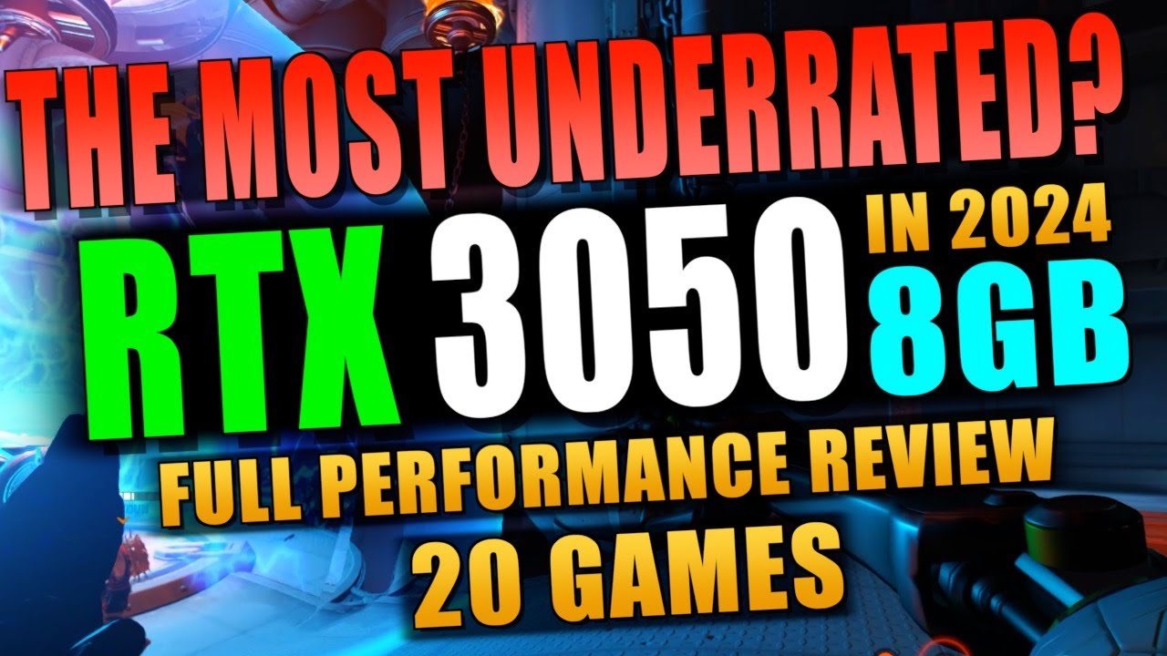NVIDIA RTX 3050 8GB in 2024 | Tested in 20 Games | Full Performance Review | 1080p | 1440p | 4K