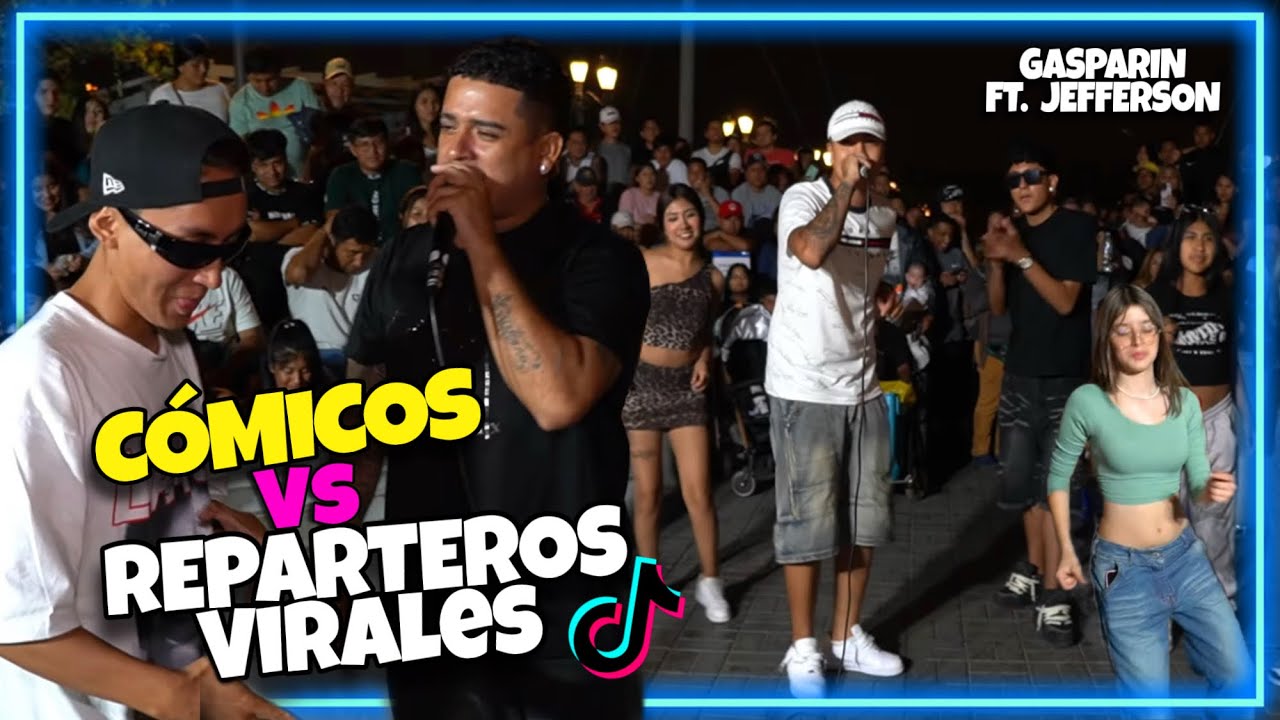 Gasparin y Jefferson VS Reparteros 🍫🔥 • ft JOSUE VR || Cómicos Ambulantes 2025