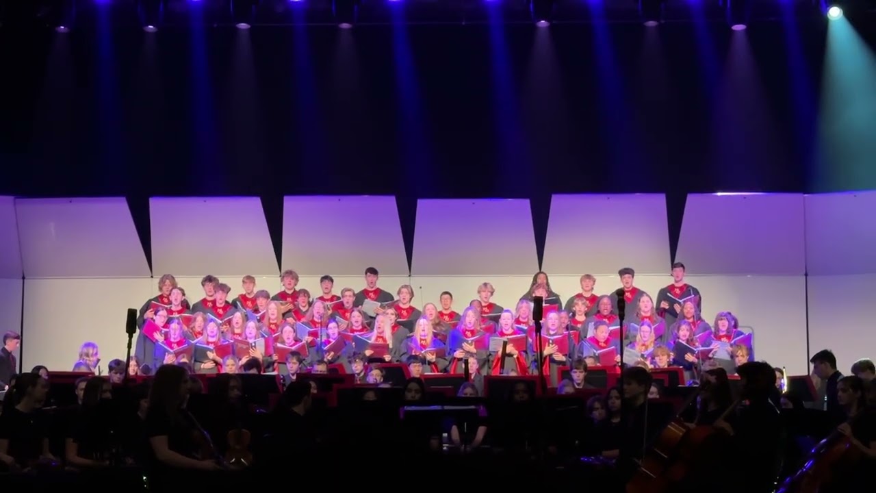 Sam’s Senior Crimson Showcase concert - Kyrie from St. Francis in the Americas a Caribbean Mass