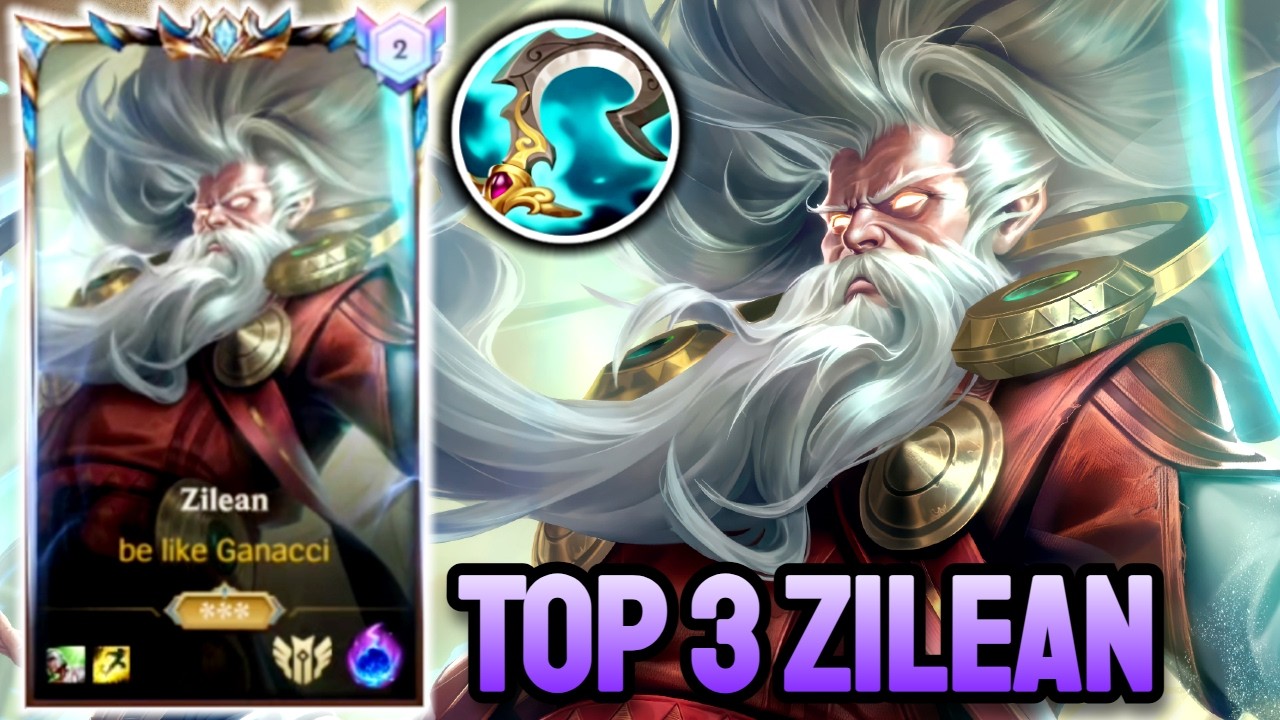 WILD RIFT ZILEAN  - TOP 3 ZILEAN GAMEPLAY - CHALLENGER RANKED