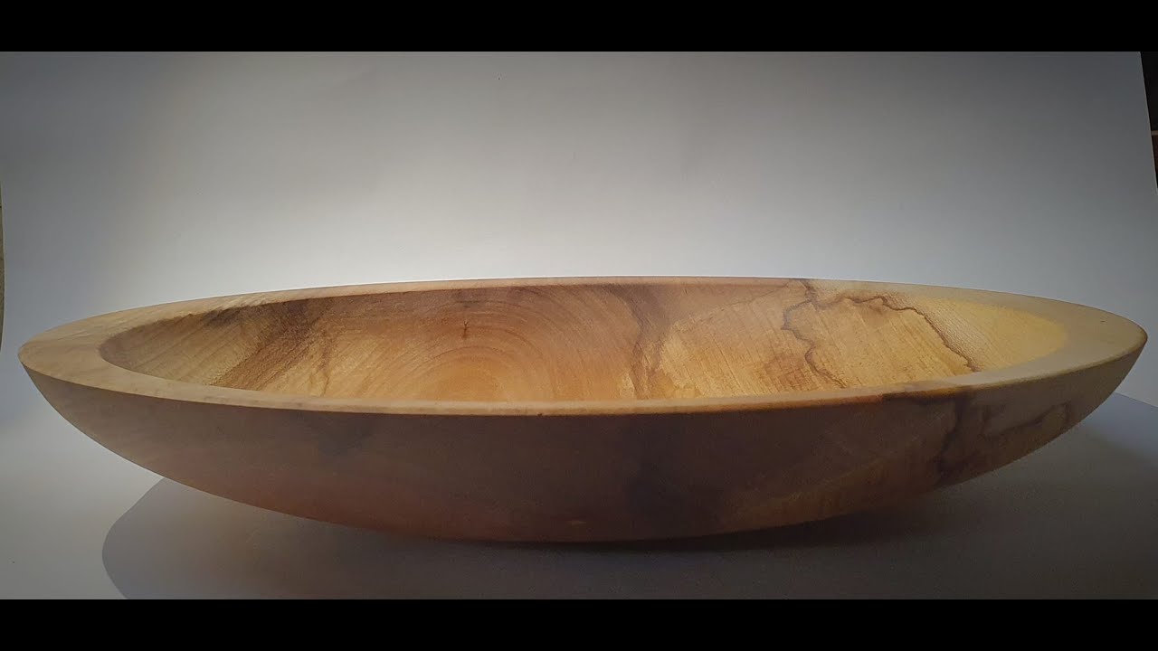 Woodturning - Large Sycamore Platter