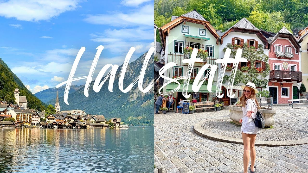 HALLSTATT VLOG : Most Beautiful Day tour from Vienna, also Lake Attersee, Klimt Village, St Gilgen