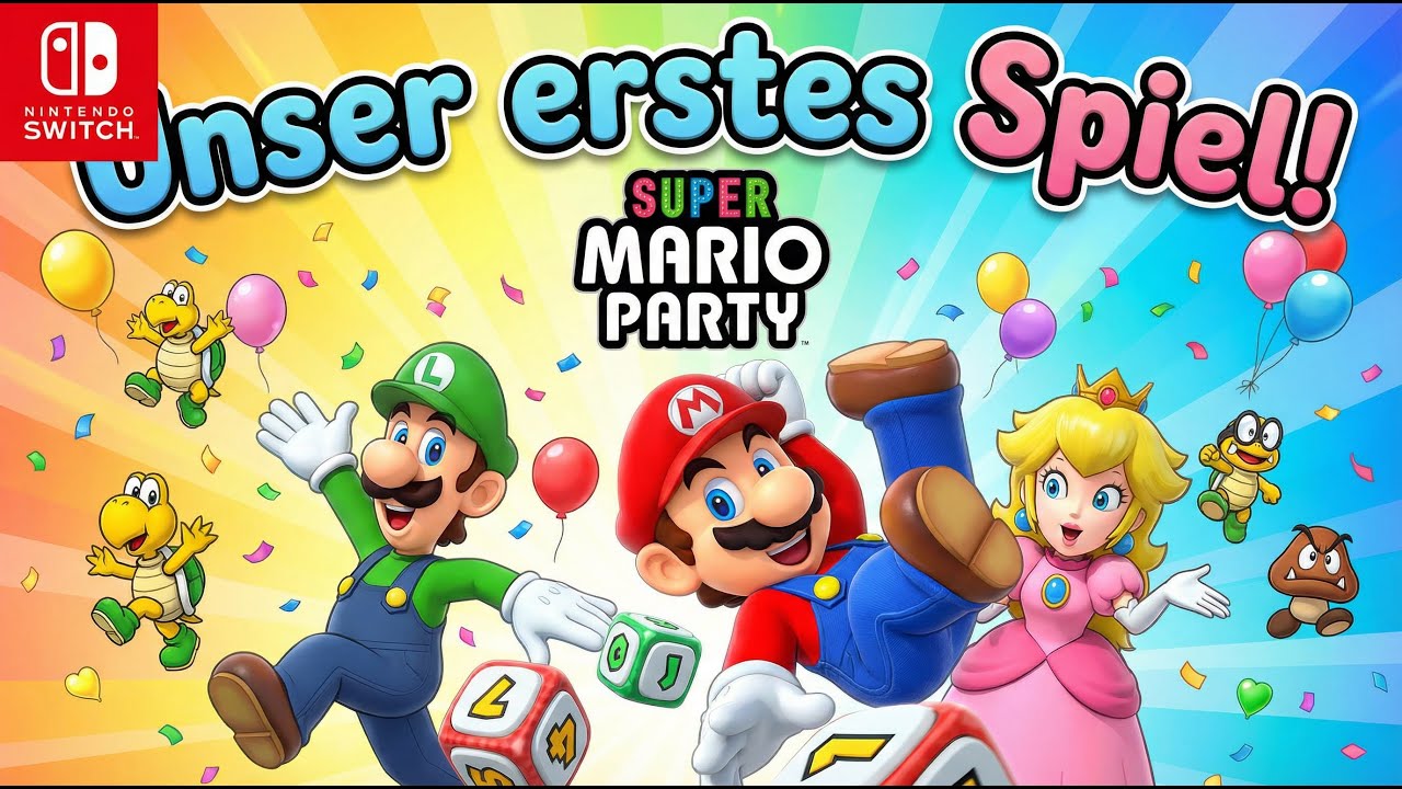 Let's Play Mario Party #001 - Unser erstes Spiel!