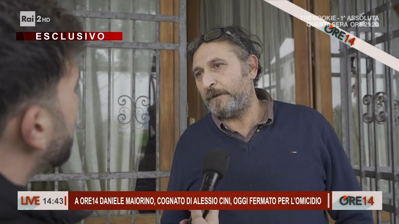 Le parole del cognato di Alessio Cini, oggi fermato per l'omicidio - Ore1 14 del 19/01/2024