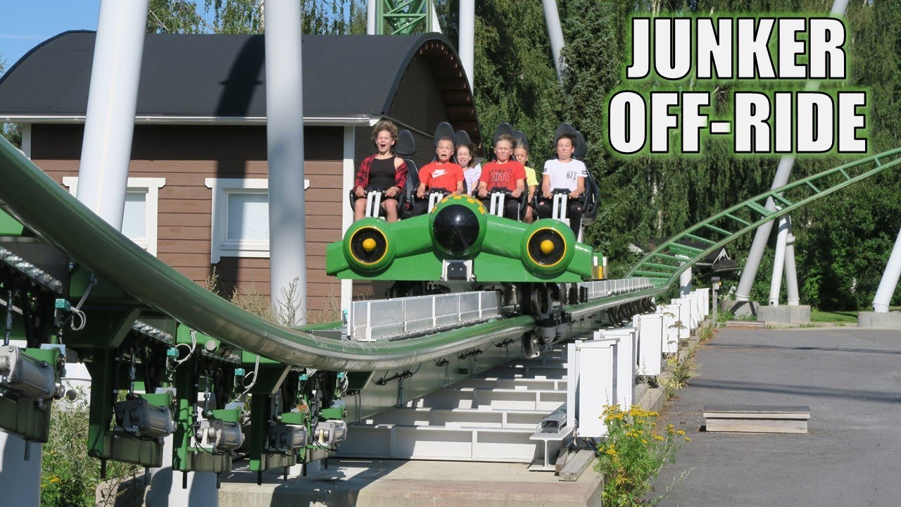 Junker Off-Ride Footage, PowerLand Gerstlauer Infinity Coaster | Non-Copyright
