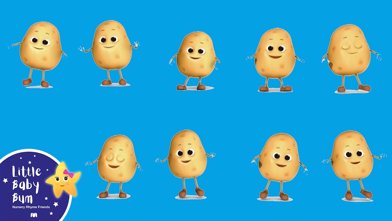 1 Potato, 2 Potato + More Nursery Rhymes & Kids Songs - ABCs and 123s | Learn with Little Baby Bum