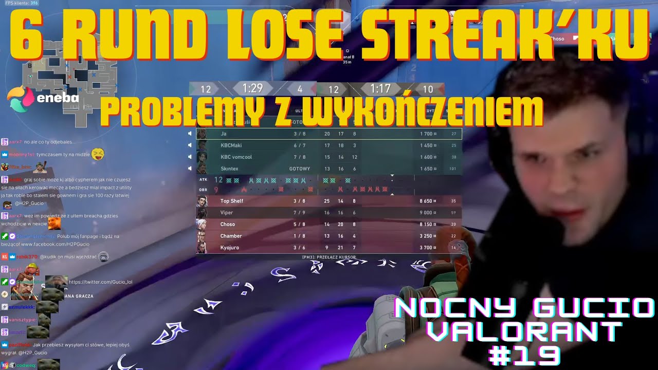 Problemy z Wykończeniówką w Valorant | Nocny Gucio #19