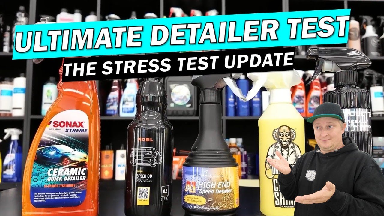 🧪 2025 Detailer Comparison: SONAX, DR.GLOSSY, ADBL, DR.WACK & FIREBALL – Part 2 Stress Test Update