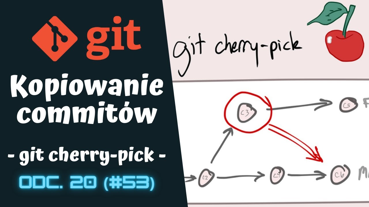 [Kurs Gita w praktyce] git cherry-pick = Kopiowanie commit&oacute;w w gicie ⌨️ cz.20 (#53)