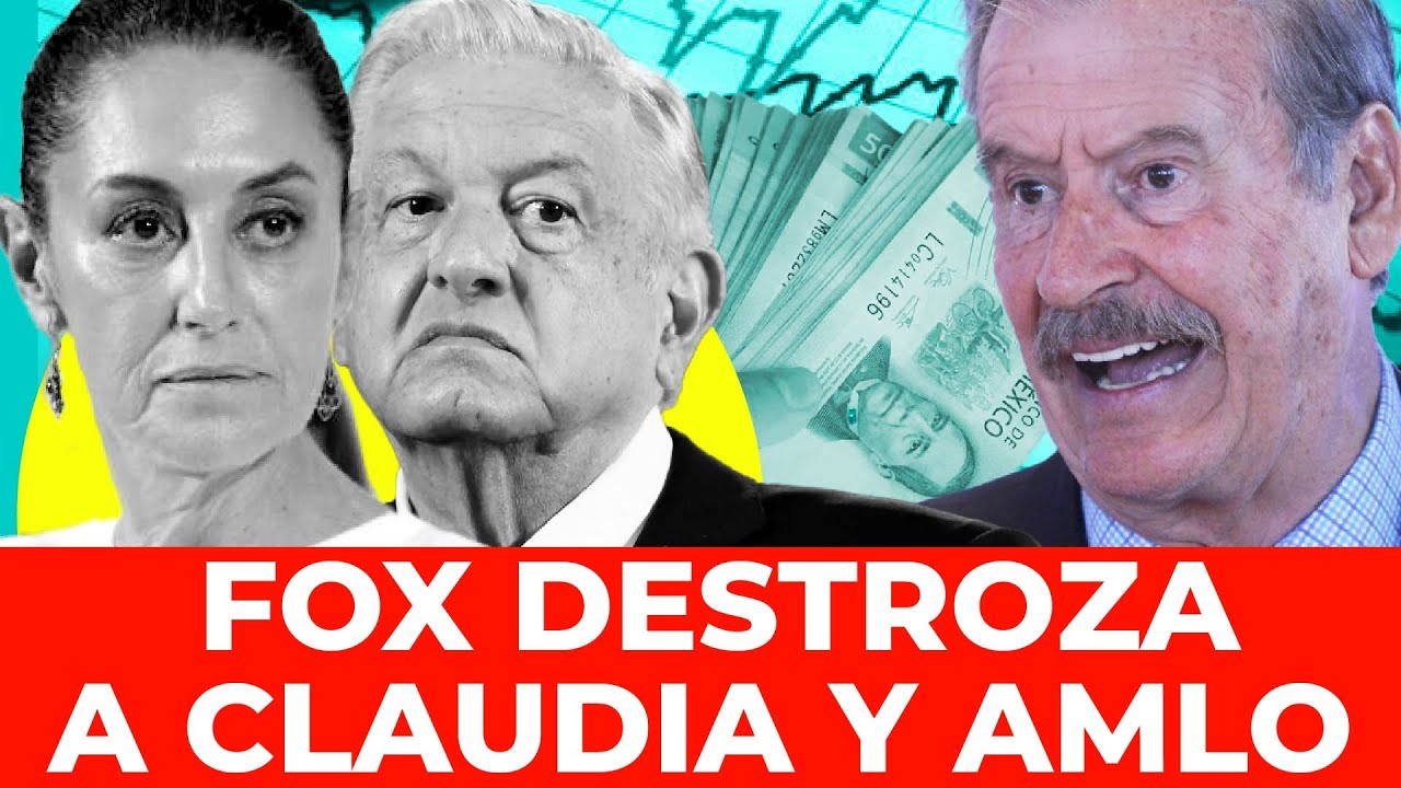 ¡LES VALE M*DRE! Fox explota contra AMLO y Sheinbaum y revela su plan para acabarlos en 2026