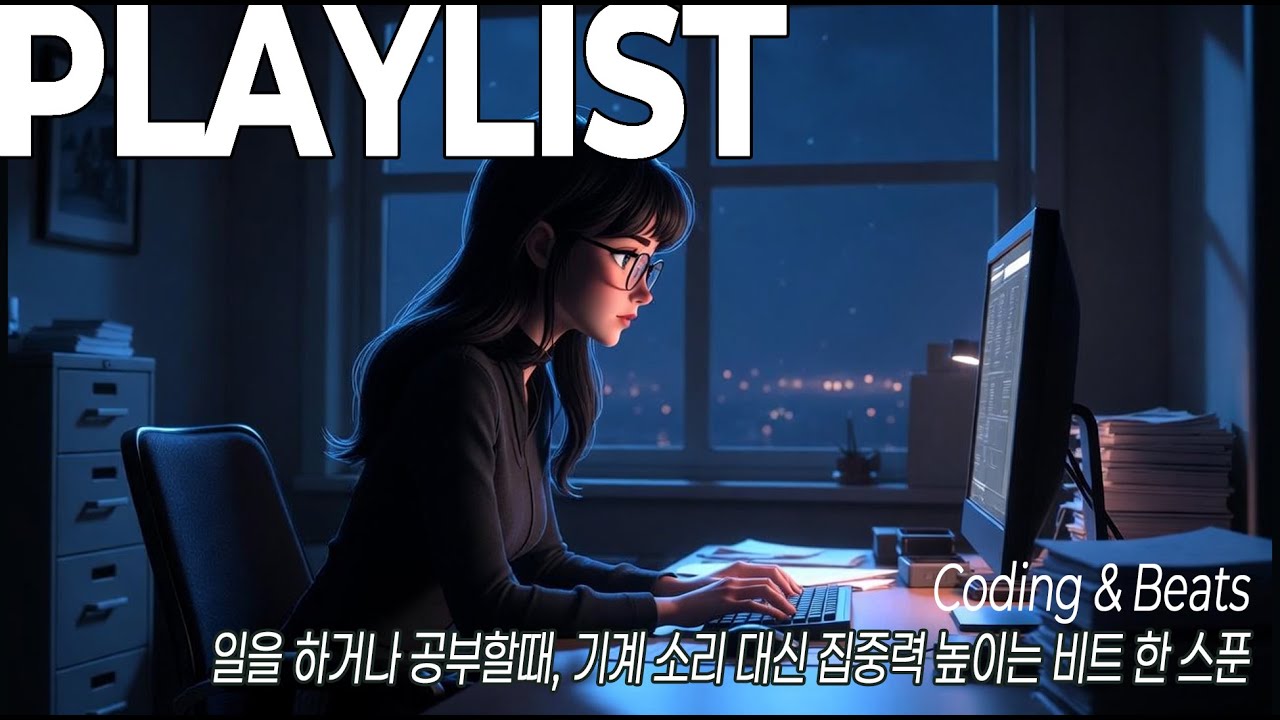 로파이 코딩 비트: 일을 하거나 공부 할 때 집중력 높이는 Chill Playlist