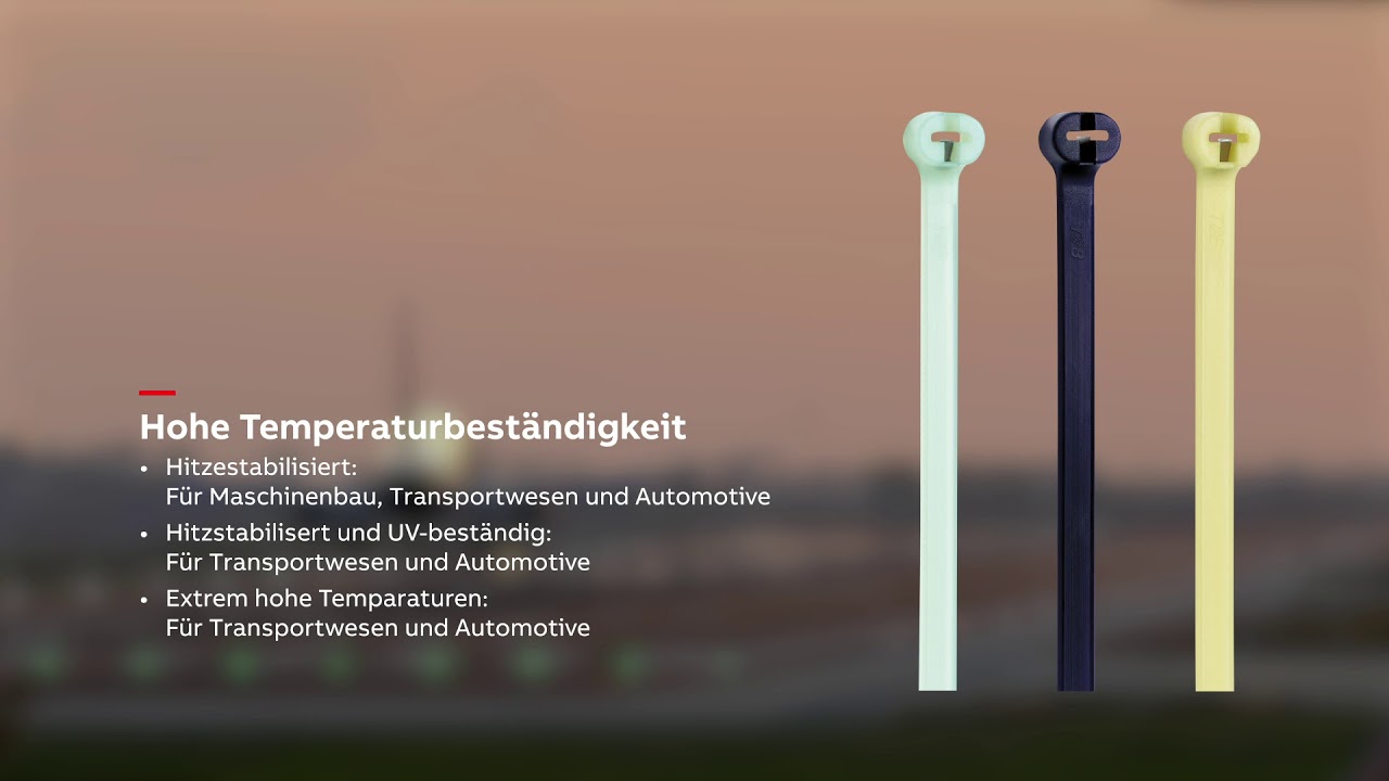 Ty-Rap&reg; Premium-Kabelbinder &ndash; Die perfekte Befestigungsl&ouml;sung