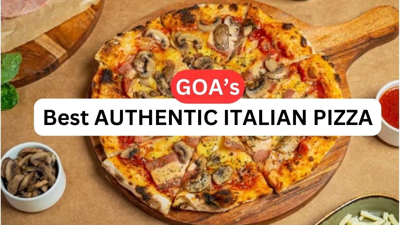 🇮🇹 NEAPOLITAN PIZZAS in Assagaon, Goa at Fortune Pizzeria | Wood fired | Calzones | Tiramisu