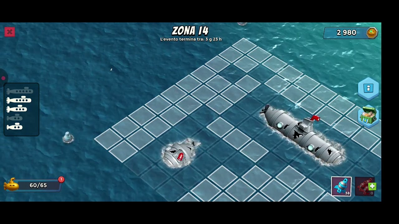 Boom Beach, Sonar Ops Season 2, Zone 14 in 37 bombs