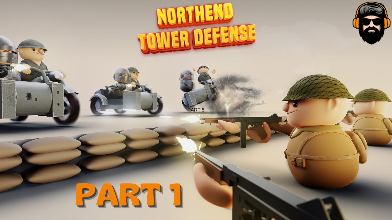 NORTHEND TOWER DEFENSE Gameplay - Part 1 - Defend The Base (no commentary)
