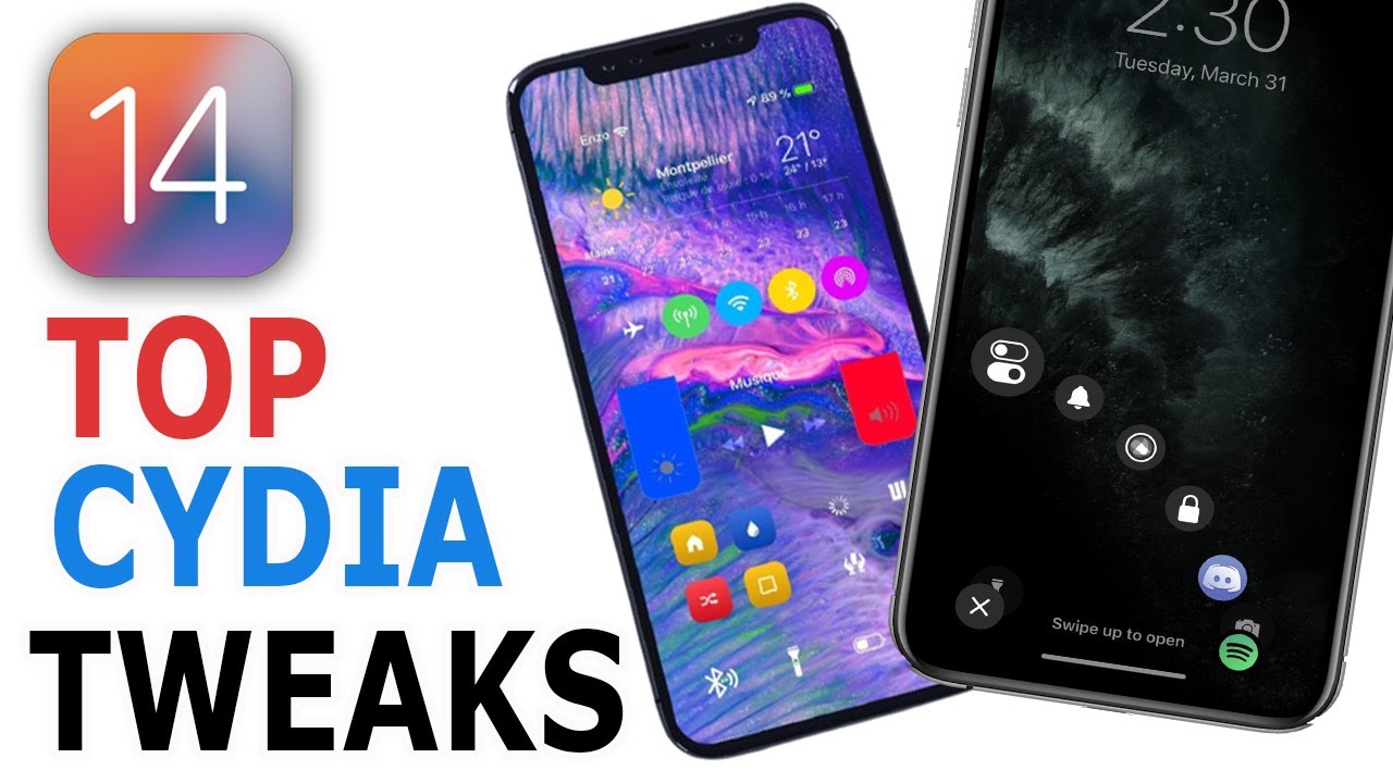 TOP Cydia Tweaks for iOS 14 Jailbreak on iOS 14.3!