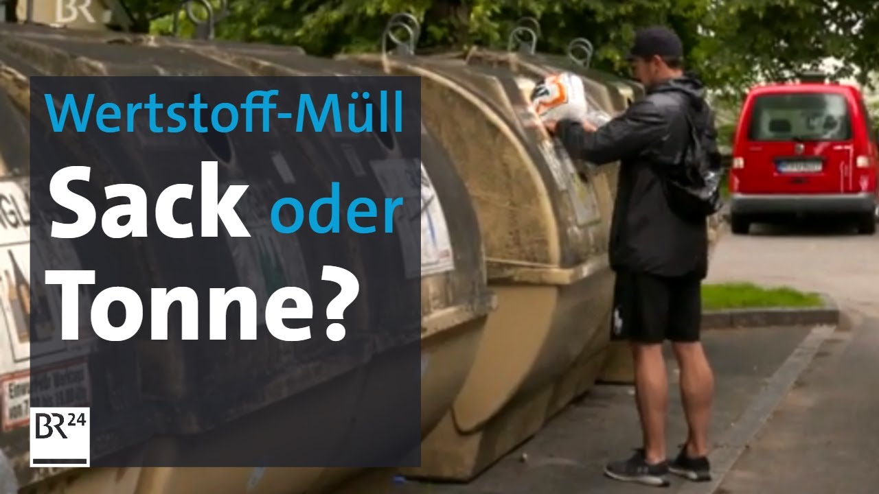 Immer Ärger mit den Wertstoff-Containern in München | Abendschau | BR24