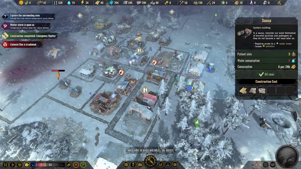 Surviving the aftermath - Scenarios - Cold Rush